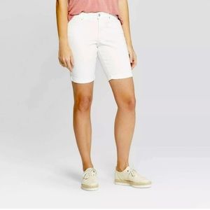 NWT Universal Thread High Waist Bermuda Shorts size 8